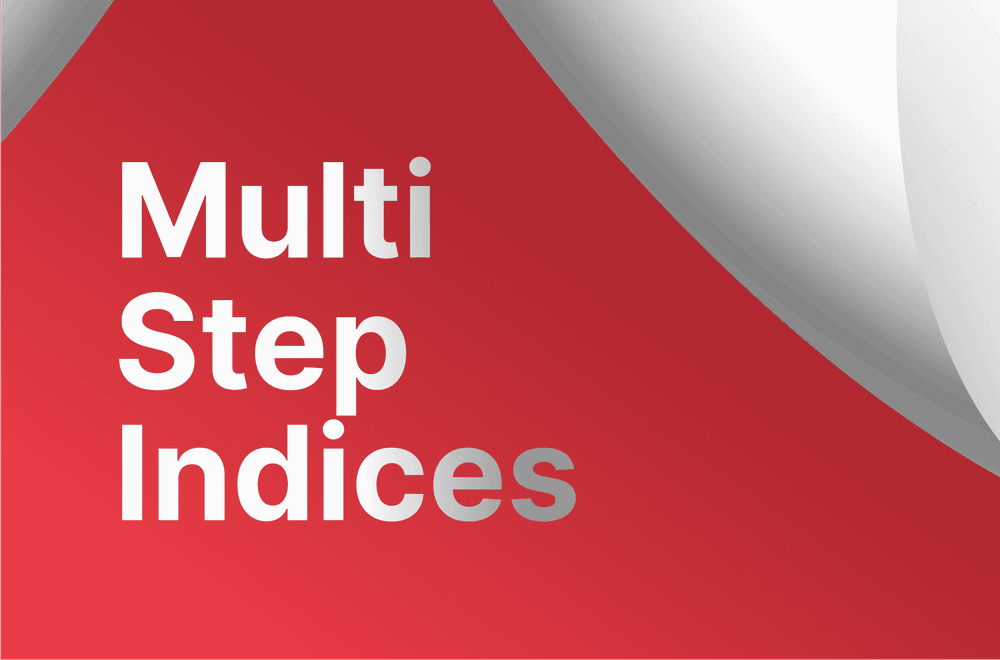 Mới: Các Chỉ số Multi Step, một biến thể năng động trên các Chỉ số Tổng hợp của Deriv