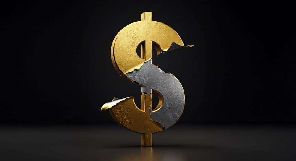 Der Dollar verliert gegenüber Gold als sicherer Hafen an Boden