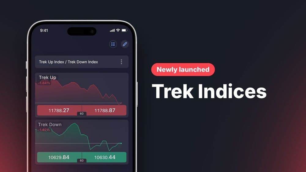 Deriv හි Trek Indices සමඟ දිශානති ගමන් කළමනාකරණය කරන්න