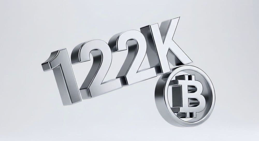 Bitcoin-Preis erreicht 122K amid Short-Squeeze-Gerüchte