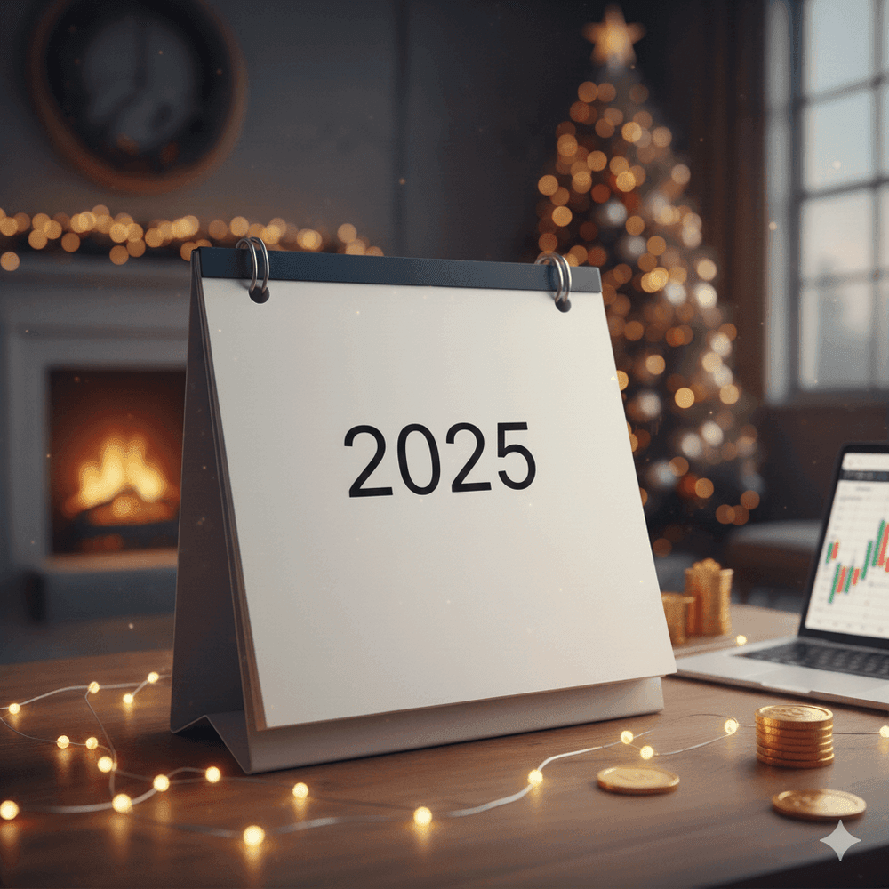 مدونة التداول في نهاية عام 2025 (تقويم العطلات)