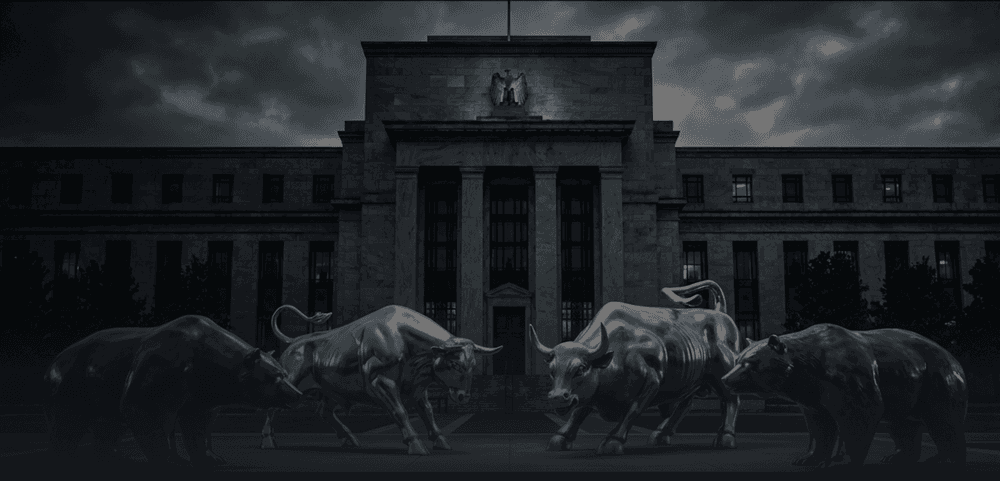 Markets react after Fed cut as volatility surges