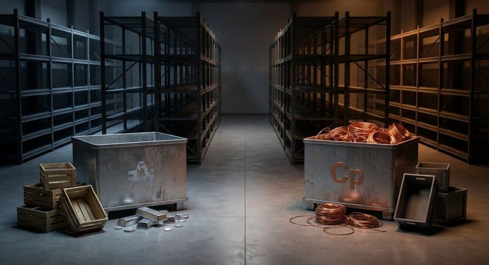 Silver tightens as Copper falters: Are metals entering a supply-led rally?