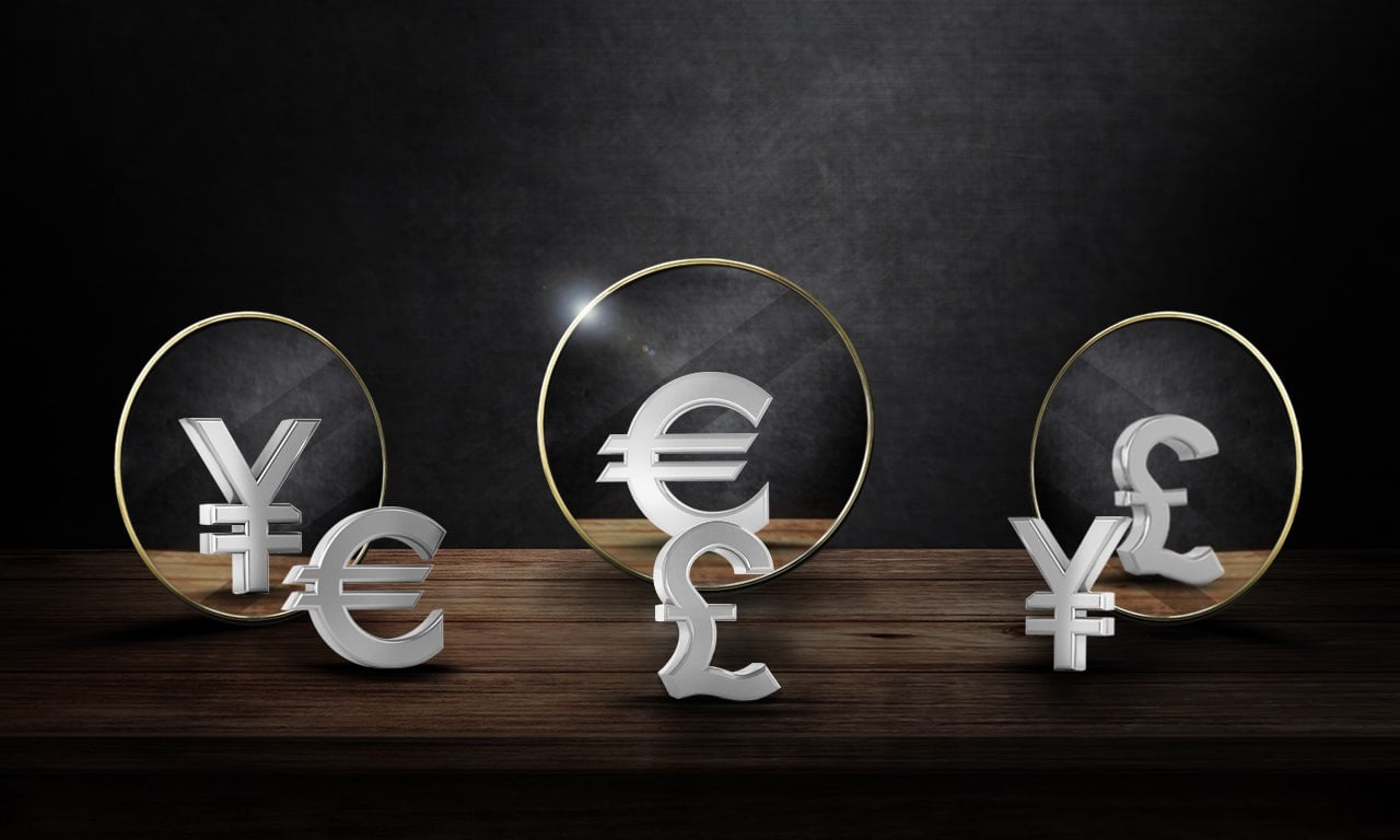 Icons of currency pairs