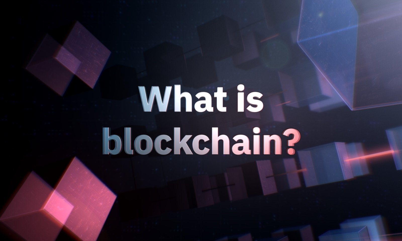 text that says "what is blackchain"