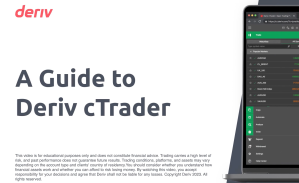 A guide to Deriv cTrader
