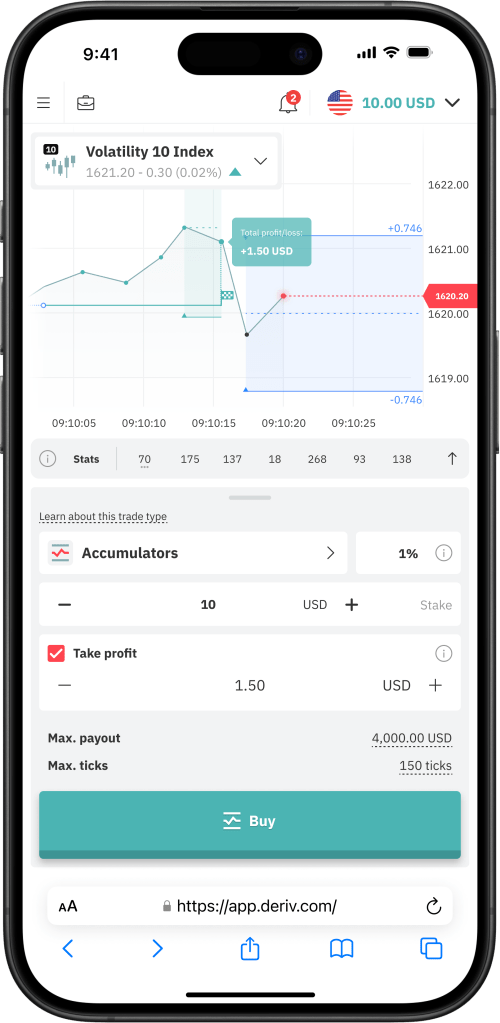 managing your trades on mobile
